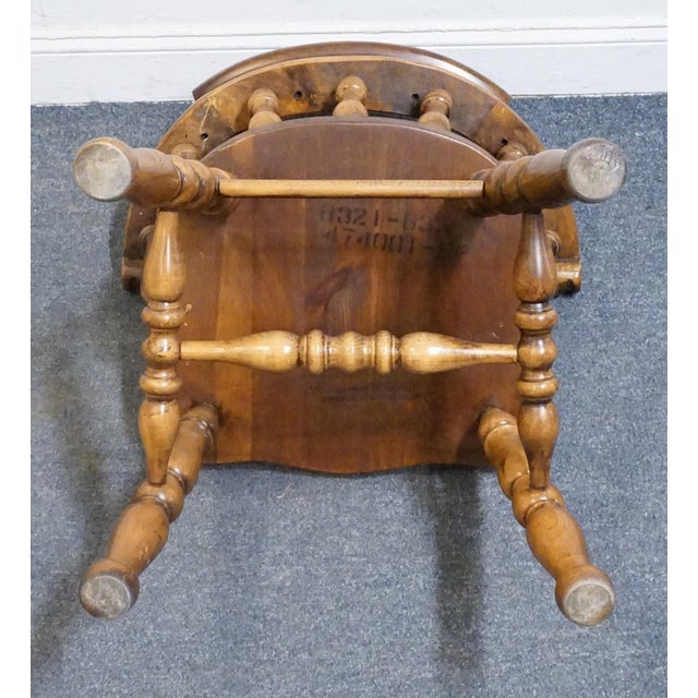 Thomasville Furniture Pine Manor Collection Rustic Americana Dining Arm Chair 8321-835 For Sale - Image 9 of 11