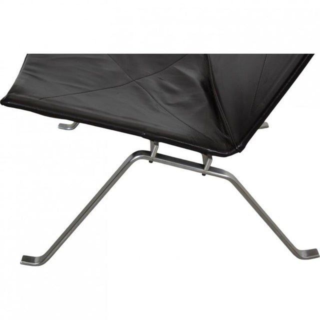 Pk-22 in Brown Leather from Poul Kjærholm For Sale - Image 10 of 18