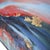Kenneth Ludwig Chicago Red Moon Hand Painted Original Art For Sale - Image 4 of 7