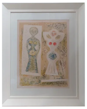 Massimo Campigli, Danseuse, 1961, Lithograph