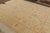 Turkish Vintage Turkish Oushak Rug in an All Over Beige, Orange, Green Floral Pattern For Sale - Image 3 of 9
