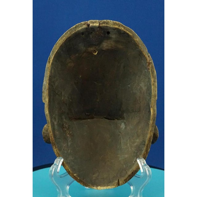 African Wood and Embossed Copper Sculpture, 1800s For Sale - Image 6 of 18