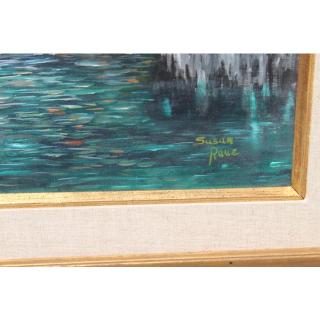 European Costal Scene Painting For Sale In San Diego - Image 6 of 7