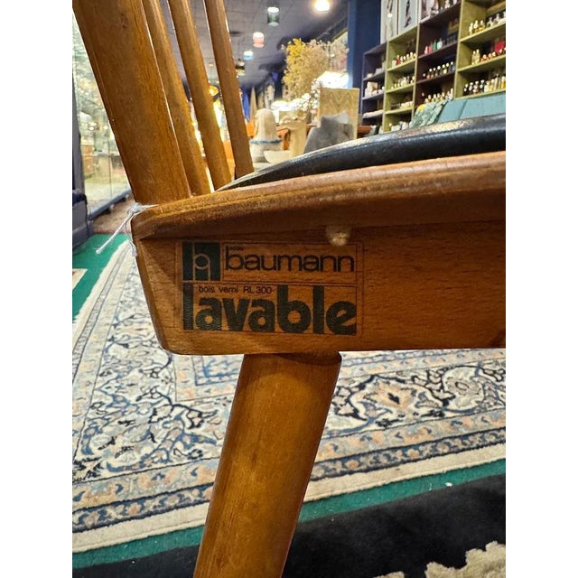 Menuet Chairs from Baumann, 1960s, Set of 4 For Sale - Image 6 of 9