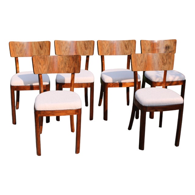 Vintage Chairs, 1956, Set of 6 For Sale