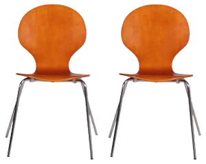 Set of Mid-Century Danish Farfalla Bentwood Chairs, 1960s
