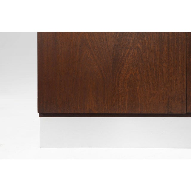 Brutalist Geometrical Bar Cabinet, Belgium, 1970s For Sale - Image 10 of 13