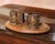 Early 20th Century French Spelter and Walnut Desk Garniture Set For Sale In Dallas - Image 6 of 7