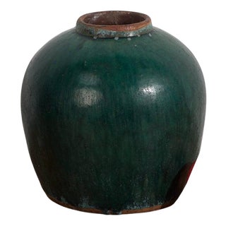 Antique Chinese Stoneware Vase For Sale