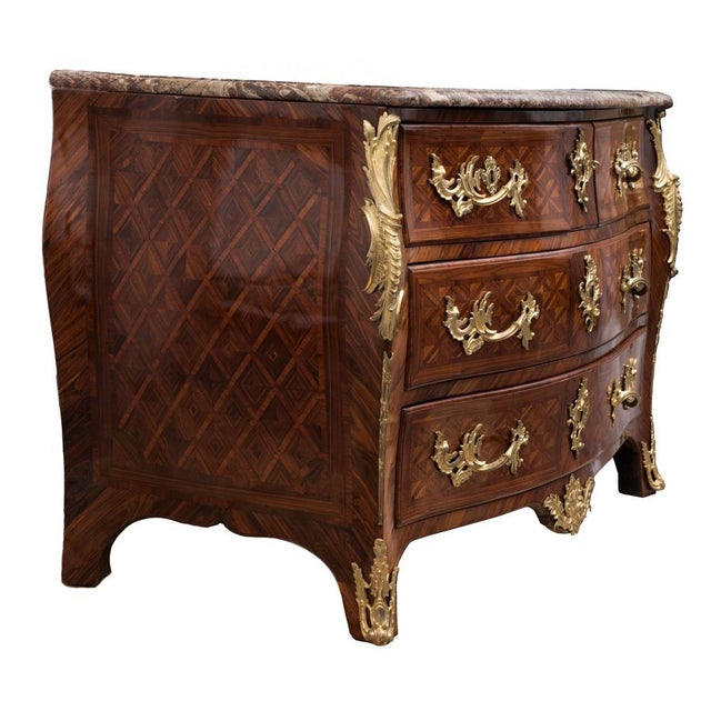 French Regency Marble Chest of Drawers, Italy, 19th Century For Sale - Image 10 of 12