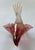 Murano Red With Gold Flakes Bird Attraction to Barbini For Sale In Dallas - Image 6 of 12