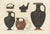 Albert Genick, Greek Hydriae & Pouring Vessels, 1883, Lithograph For Sale - Image 3 of 9