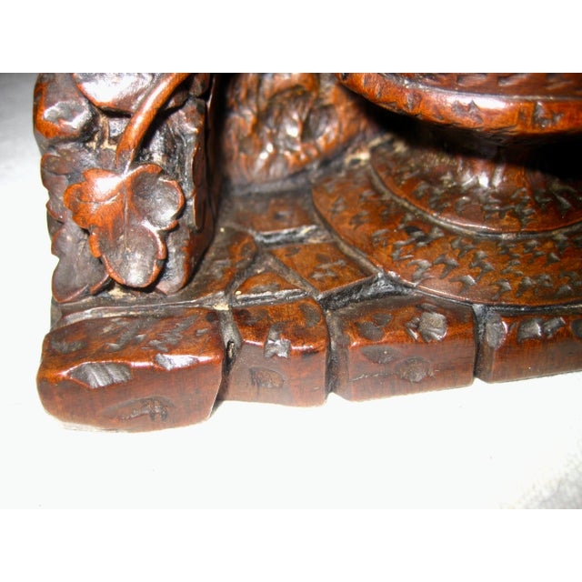 Brown Mid 19th Century Black Forest Holy Water Cross For Sale - Image 8 of 12