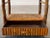 Figurative Vintage Duquette Style Rattan Pagoda Hanging Shelf For Sale - Image 3 of 9
