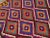 Blue 1960s Bright Colored Turkish Kilim Rug- 64" X 112" For Sale - Image 8 of 11