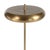 Mod Brass Beret & Marble Floor Lamp For Sale In Los Angeles - Image 6 of 7