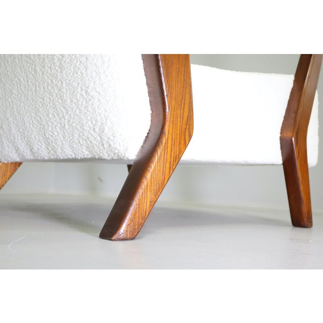 White Armchairs by Gio Ponti, Italy, 1950, Set of 2 For Sale - Image 8 of 18