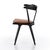 2020s Four Hands Ripley Dining Chair - Whiskey Saddle, Black Oak For Sale - Image 5 of 11