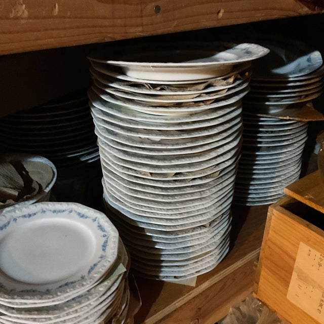 New 1970s Dinner & Tea Set With Blue Garland by Rosenthal - 100 Piece Set For Sale - Image 12 of 14