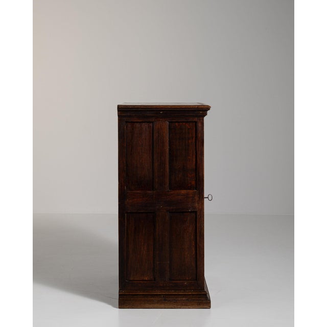 19th Century France Brown Wood Storage Cabinets & Cupboards For Sale - Image 10 of 11