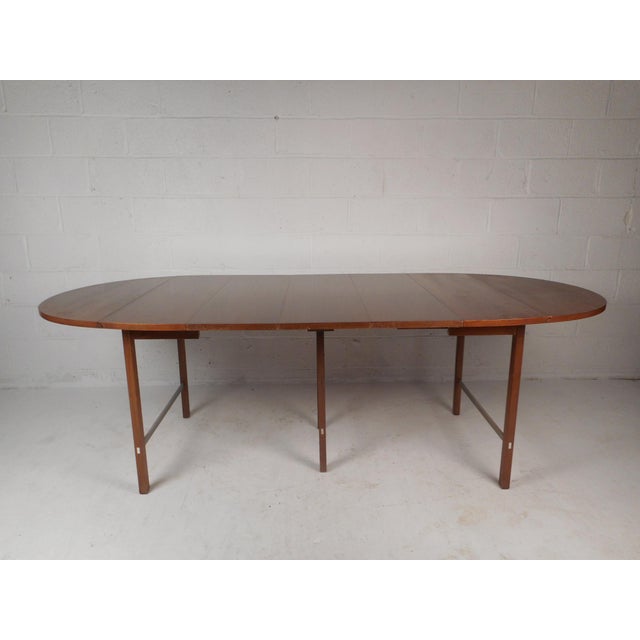 Mid-Century Modern Expandable Drop-Leaf Dining Table by ...