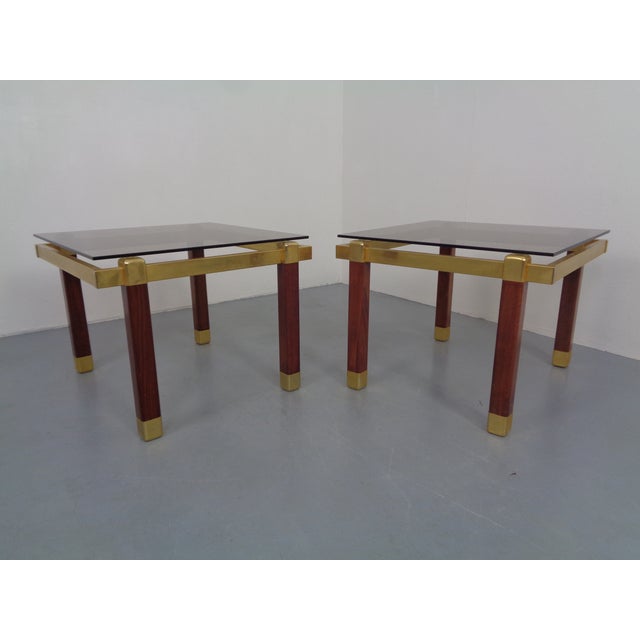 Hollywood Regency French Side Tables, 1970s, Set of 2 For Sale - Image 3 of 16