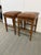 Contemporary Brownstone Cognac Leather Counter Stools, Pair For Sale - Image 3 of 12