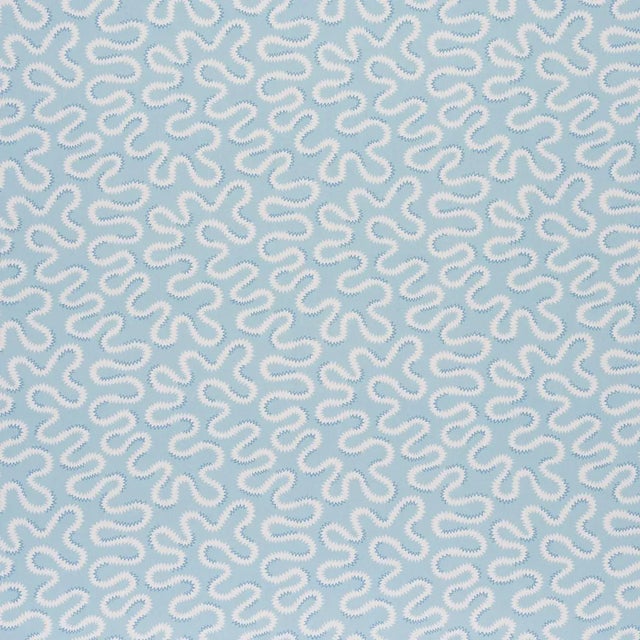Not Yet Made - Made To Order Sample - Schumacher Zoelie Fabric in Aqua For Sale - Image 5 of 5
