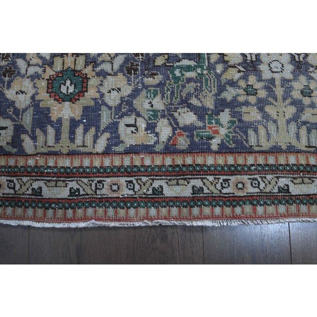1970s Vintage Persian Handmade Wool Cotton Light Red Area Rug For Sale - Image 11 of 11