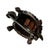 1970s Sterling Silver Marcasite and Baguette Garnet Turtle Brooch For Sale - Image 4 of 6