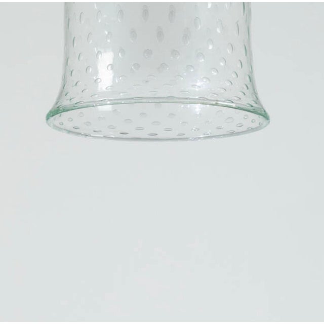 Vintage Bulicante Glass Pendant Lamp from Barovier & Toso, 1950s For Sale - Image 3 of 6