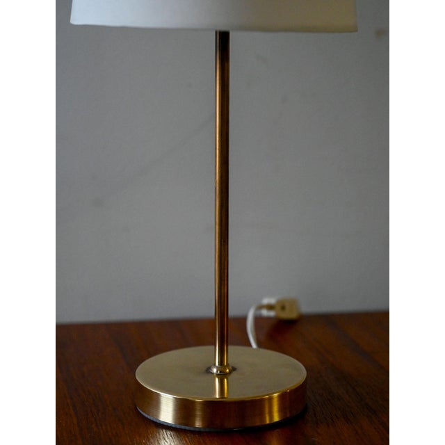 Metal Scandinavian Brass Lampshades, 1950s, Set of 2 For Sale - Image 7 of 8