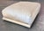 Montauk "Jill" Modular Sofa in Cream Off-White Velvet With Chaise, Chair and Ottoman For Sale - Image 10 of 13