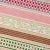 Schumacher SAMPLE - Schumacher x Molly Mahon Chequer Hand Block Trim In Pink For Sale - Image 4 of 5