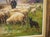 19th Century French Pastoral Oil Painting, the Shepherd and His Flock by Derians For Sale - Image 18 of 18