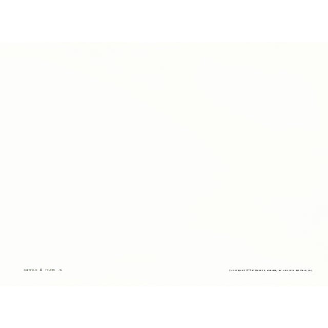 Bauhaus 1970s Josef Albers "Formulation : Articulation" Portfolio II Folder 16, Right Side Print For Sale - Image 3 of 6
