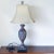 Vintage Urn Shaped Lamps From Heavily Veined Marble in Browns, Gray and Tan, by Wildwood, a pair Highly detailed carved...