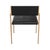 Not Yet Made - Made To Order "Gala" Chair, With Bronze and Woven Leather, Tailor Made For Sale - Image 5 of 9