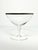 1960s American Silver Rim Coupe Champagne Glasses - Set of 7 For Sale - Image 4 of 6