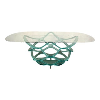 Mid 20th Century "Neolitico" Dining Table From Reflex For Sale