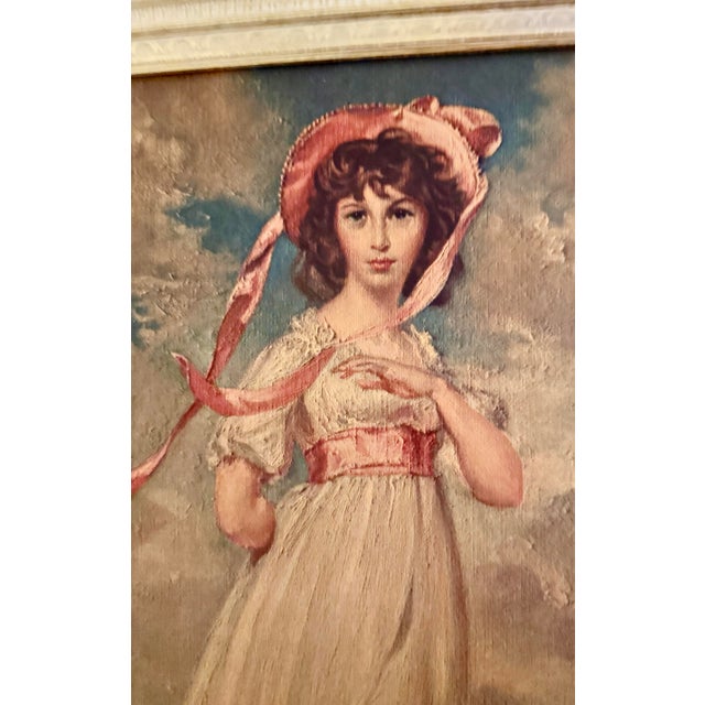 Mid 20th Century Thomas Gainsborough’s Blue Boy and Thomas Lawrence’s Pinkie Portrait Prints - Set of 2 For Sale - Image 10 of 12