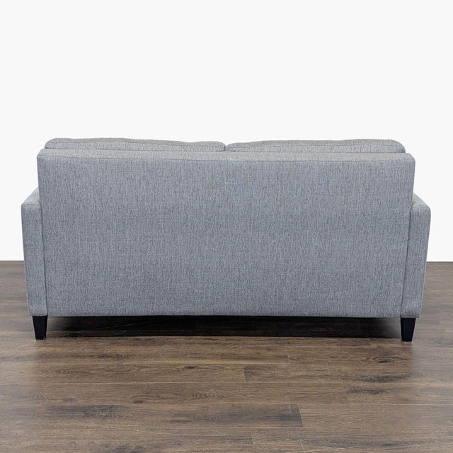Crate and Barrel Modern Gray Sleeper Sofa Convertible Bed For Sale In San Francisco - Image 6 of 10