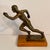 Art Deco Style 1950s Bronze Track and Field Runner Trophy For Sale - Image 4 of 16