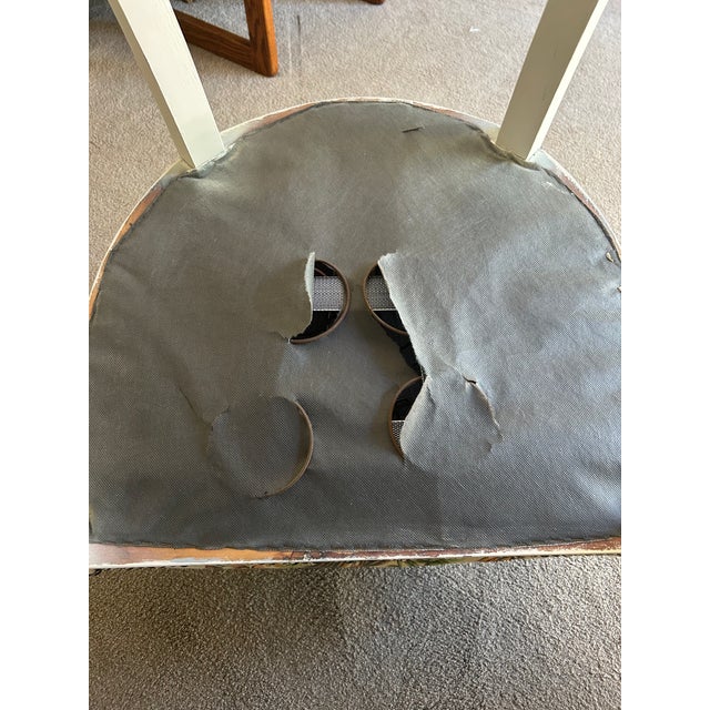 Vintage French Provincial Empire Swan Tub Chairs For Sale - Image 11 of 12