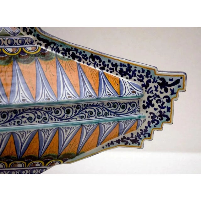 Large Ceramic Renaissance Style Lidded Pot by Paolo Zoli Faenza, 1920s For Sale - Image 9 of 13