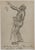 Figure is an original Drawing on paper realized by the painter Pierre Georges Jeanniot (1848-1934). Drawing in Pencil....