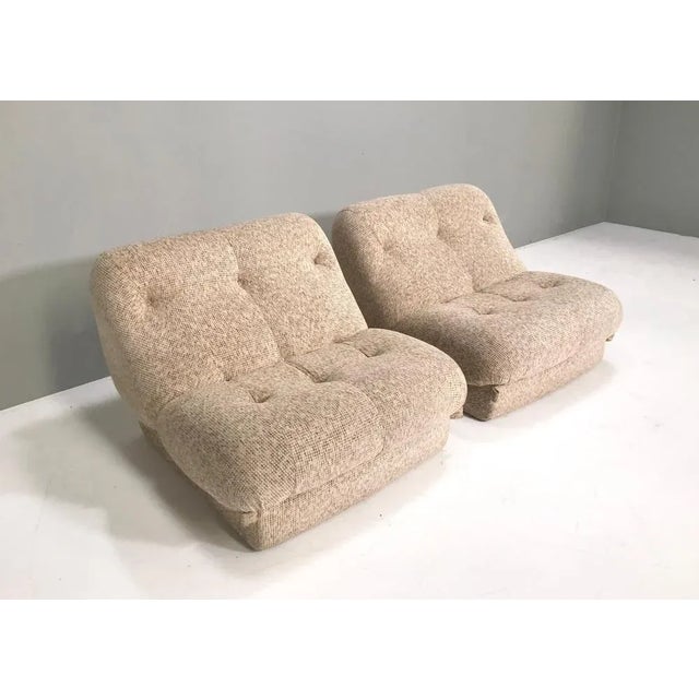 Nuvolone Living Room Set by Rino Maturi for MIMO PADOVA. Corner piece, 2 lounge chairs, two side tables, coffee table (set...
