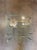Set of Vintage French Brass Nesting Tables With Glass Tops For Sale - Image 4 of 6