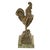 Bronze Antique French Bronze Animalier Sculpture Statue Rooster Cockerel Chicken by Louis-Albert Carvin, 1900 For Sale - Image 8 of 14