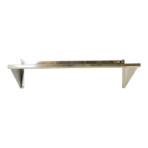 John Boos Commercial Stainless Steel Wall Shelf and Brackets